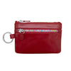 Leather Coin Purse W/Key Ring