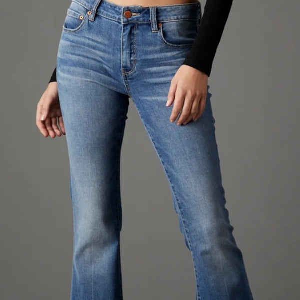 Maya Mid-Rise Boot Cut Jean