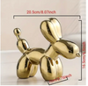 Goldtone Balloon Dog- Small, Medium, Large