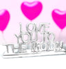 Love You To The Moon Standing Plaque