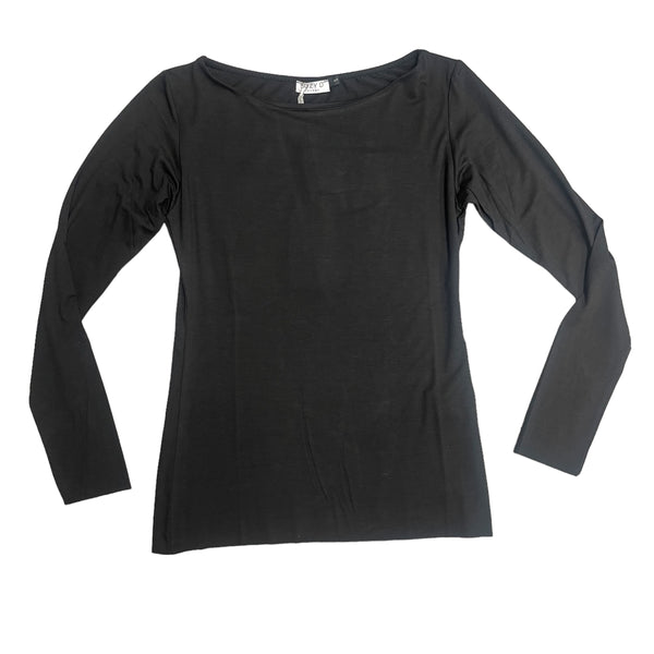 Danni  Jersey Fitted Long Sleeve Top