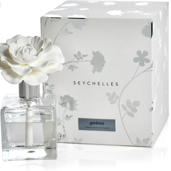 Seychelles Porcelain Diffuser With Gardenia Fragrence