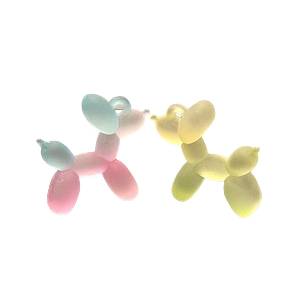 Candy Color Balloon Dog Charms