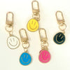 1" Smiley Face Keychain