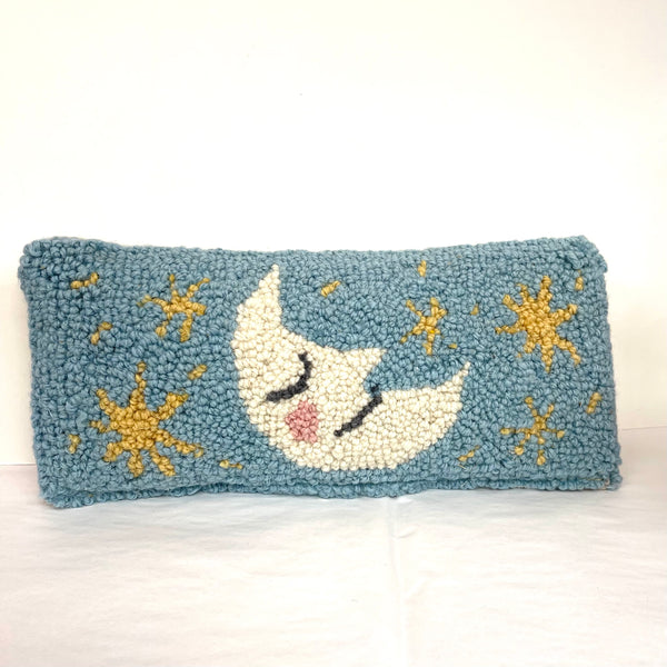 Handmade Moon And Star Pillow