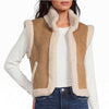 Reversible Faux Fur/Sherpa Vest