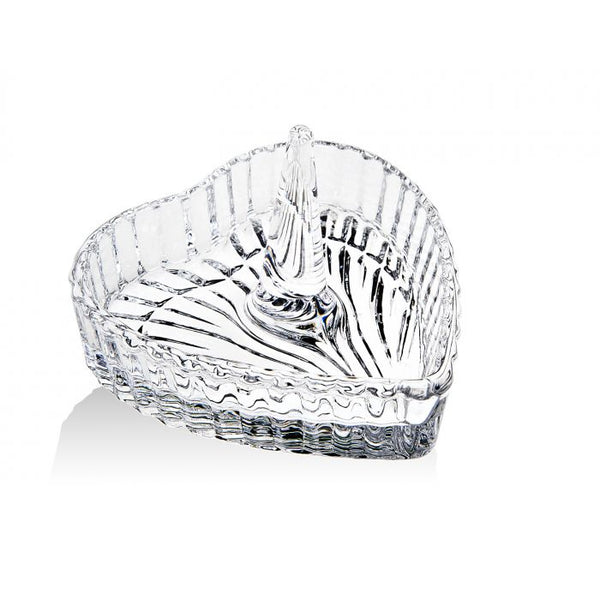 Crystal Heart Ring Holder