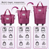 Expandable Nylon Travel Bag on Wheels