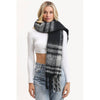 Shaun Thick Plaid Blanket Scarves