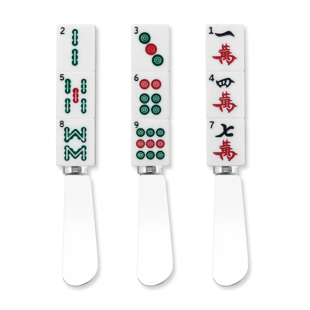 3-Piece Mahjong Cheese Spreader