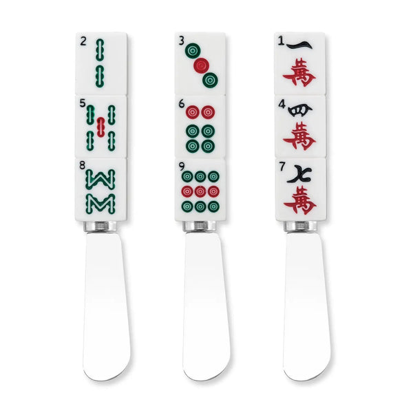3-Piece Mahjong Cheese Spreader