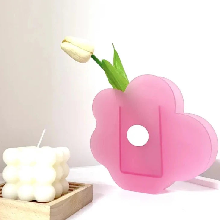 Acrylic Cloud Flower Vase
