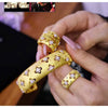 Italian Inspired Gold Satin Open Ring