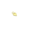 Colorful Gold Pearl Heart Pendant Charm