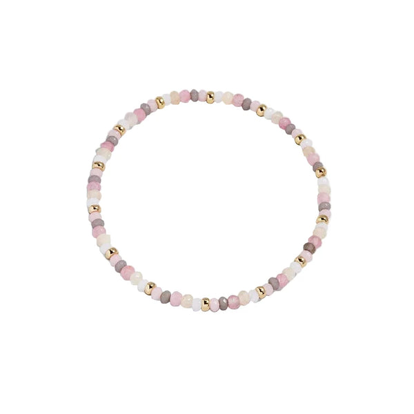 Semi-Precious Stone Stretch Bracelet