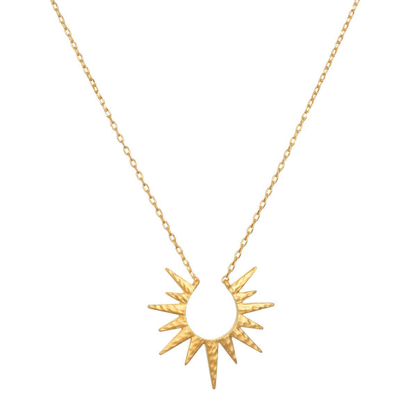 16" North Star Burst Necklace