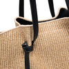 Lorenzo Raffia Shoulder Bag
