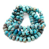 Hand-Knotted Long Ocean Jasper Beaded Necklace