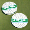 Set of 4 Golf Appetizer Plates