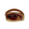 Hammitt Bryant Medium Cocoa Raffia Shoulder/Crossbody Bag
