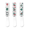 3-Piece Mahjong Cheese Spreader
