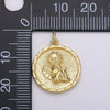 14K Gold Filled Cherub Pendant Little Angel