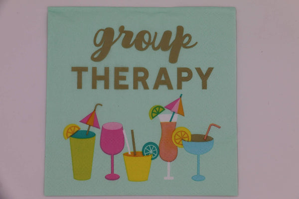 Funny Cocktail Napkins | Group Therapy