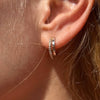 Double Row CZ Huggies