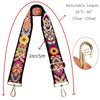 Floral Embroidered Guitar/Purse Strap