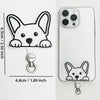 Adorable Cartoon/Panda/Puppy Lanyard Connector