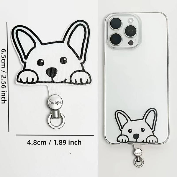 Adorable Cartoon/Panda/Puppy Lanyard Connector