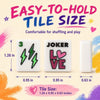 Fun Colorful Retro Pop Art Mahjong Tiles