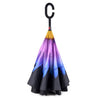 Colorful Floral Double Layer Inverted Umbrellas