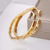 Gold Plated Ball Bangles