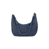 Crescent Shaped Quilted Shoulder/Handbag