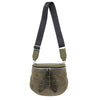 Cute Saddlebag With Faux Suede