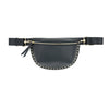 Samantha Studded Vegan Leather Fanny/Crossbody Bag