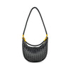 Small Woven Cresent Handbag
