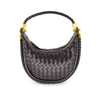 Small Woven Cresent Handbag