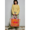 Love Bandana Quilted Tote Bag