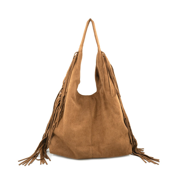 Sahara Faux Suede Fringe Bag