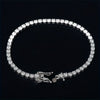 7 1/2" 4 mm Moissanite Tennis Bracelet