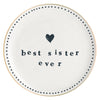 Ceramic Trinket Dish -- Best Friends, Sister, Grandma