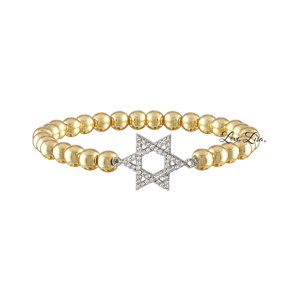Lani Star of David Bracelet
