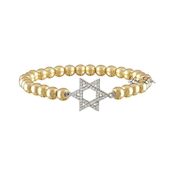 Lani Star of David Bracelet