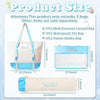 Mahjong Tote with Tile Bag and Mat Cover