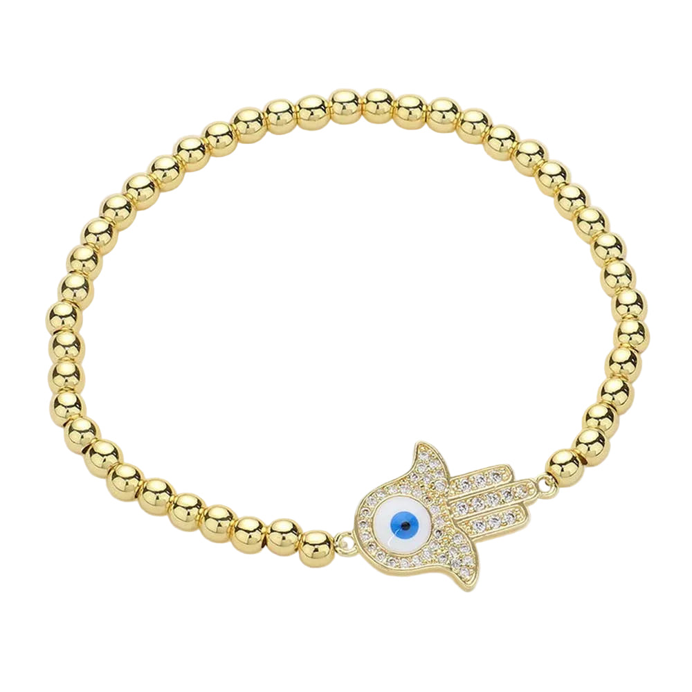 Evil Eye Beaded Bracelet