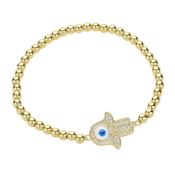 Evil Eye Beaded Bracelet