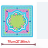 Bright and Happy Floral and Roman Mahj Mat