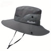 50+ SPF Adjustable SunShade Sun Hat With Strap And Ponytail Slot